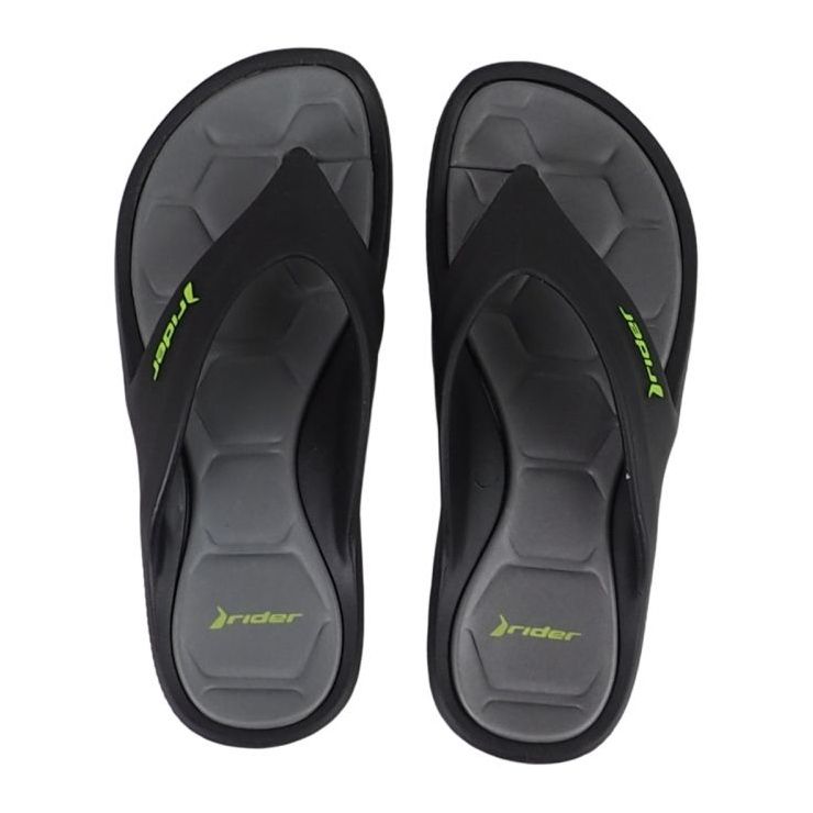 Rider Pánský jezdec Cape XVIII AD 83631-AZ143 Black Flip-Flops černý 2