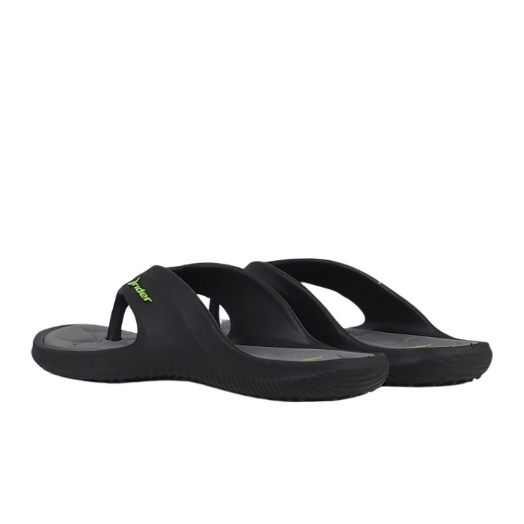 Rider Pánský jezdec Cape XVIII AD 83631-AZ143 Black Flip-Flops černý 4
