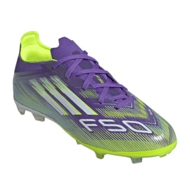 Adidas F50 Elite FG JR JH7714 Fotbalové boty fialová 1