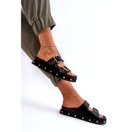 Dámské žabky na platformě Big Star NN274082 Black černý 6