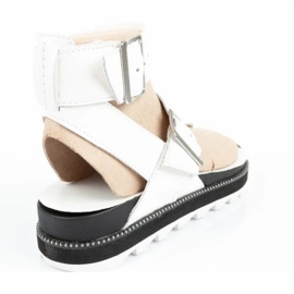 Dámské sandály Sorel NL6272-125 žabky bílý 4 Dámské sandály Sorel NL6272-125 žabky bílý 4