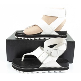 Dámské sandály Sorel NL6272-125 žabky bílý 7 Dámské sandály Sorel NL6272-125 žabky bílý 7