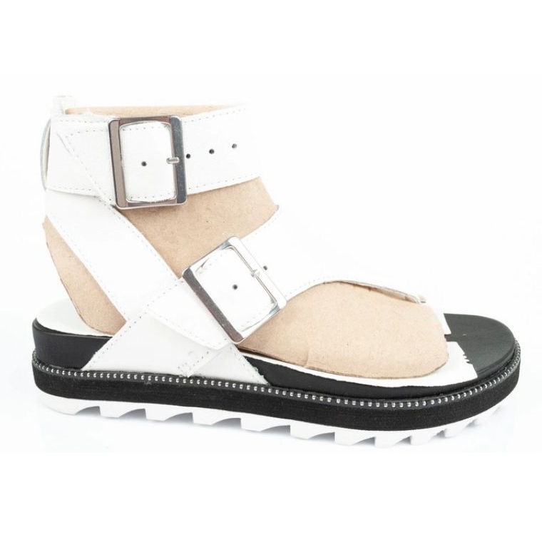 Dámské sandály Sorel NL6272-125 žabky bílý 8 Dámské sandály Sorel NL6272-125 žabky bílý 8