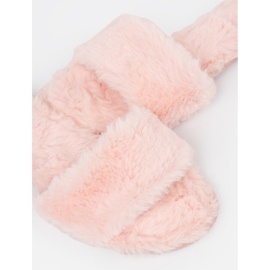 Seastar Plameny s kožešinou - práškový růžový 1 Seastar Plameny s kožešinou - práškový růžový 1