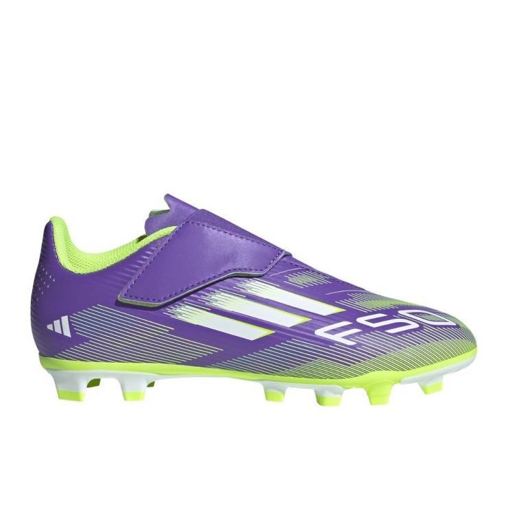 Adidas F50 Club H&amp;L FG/MG JR JR JI0036 Fotbal boty fialový 1