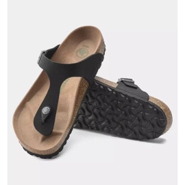 Pánské flip -flops Birkenstock Gizeh BS 1020380 černá 2