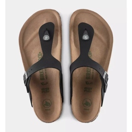Pánské flip -flops Birkenstock Gizeh BS 1020380 černý 7