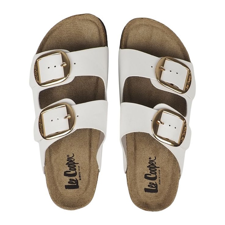 Dámské pantofle Lee Cooper LCW-25-35-3484L bílá bílý 4