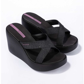 Ipanema High Fashion Stippers in 83646-BD675 černý 2