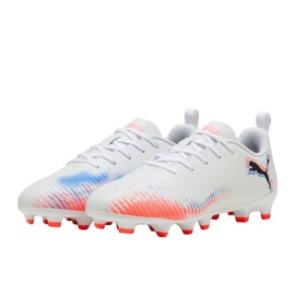 Puma Future 8 Play FG/AG JR 108622 01 Fotbalové boty bílý 1