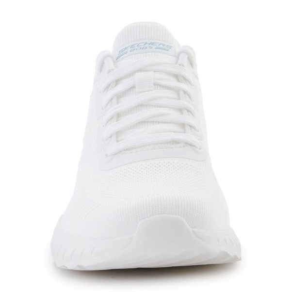 Chaos Skechers bobs čelí botám v 117209 bílý 2