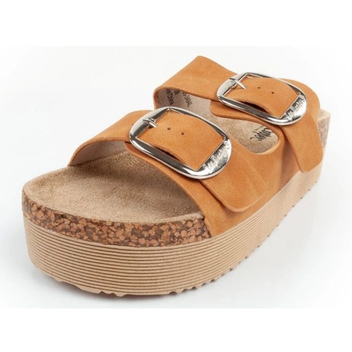 Lee Cooper LCW-25-35-3494l žabky hnědý 3