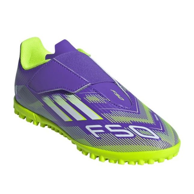 Adidas F50 Club Vel tf Jr Ji0034 fotbalové boty fialová 2