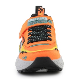 Skechers Mega-Craft 4K JR 402160L-ORBK SOOT pomerančový 2