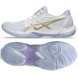 ASICS Gel-ROCKET 12 VOLLEYBALL SOOT v 1072A119 102 bílý 1