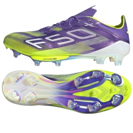 Boty Adidas F50+ FG M JS3211 fialový 1