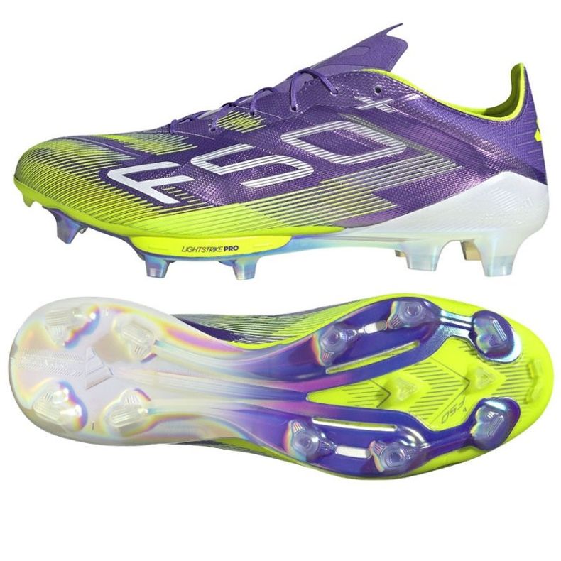 Boty Adidas F50+ FG M JS3211 fialová 1