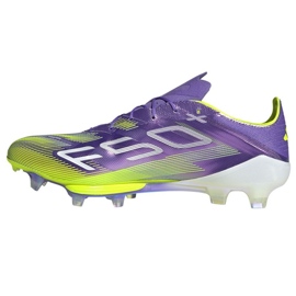 Boty Adidas F50+ FG M JS3211 fialový 2