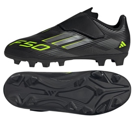 Boty Adidas F50 Club Vel fg/mg Jr JR JI0037 černá 1