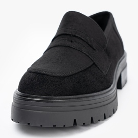 Diamantique Elegantní dámská bota na platformě černý 1