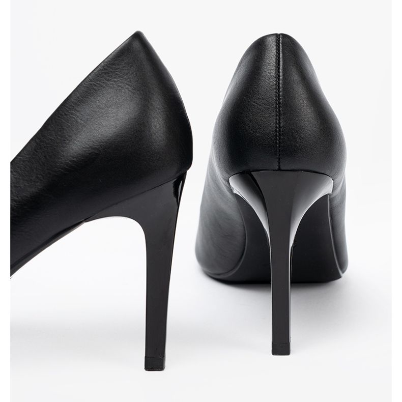 Sergio Leone Klasická černá čerpadla na vysoké patě 2