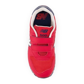 Boty New Balance Jr PV500TR1 červené 12