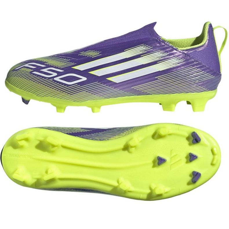 Adidas F50 League LL Jr TF Ji0010 Boty fialová 1