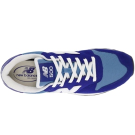 Boty New Balance GM500LCL modrý 7