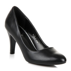 Černé vysoké podpatky černá 1 Černé vysoké podpatky černá 1