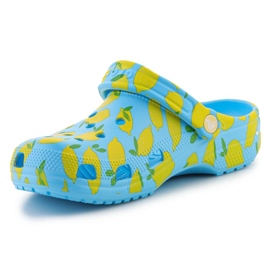 Crocs Classic Fresh Fruss Clog 211008-4WD 39/40 žabky modrý 2