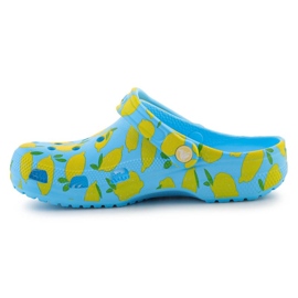 Crocs Classic Fresh Fruss Clog 211008-4WD 39/40 žabky modrý 3