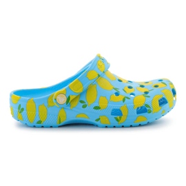 Crocs Classic Fresh Fruss Clog 211008-4WD 39/40 žabky modrý 5