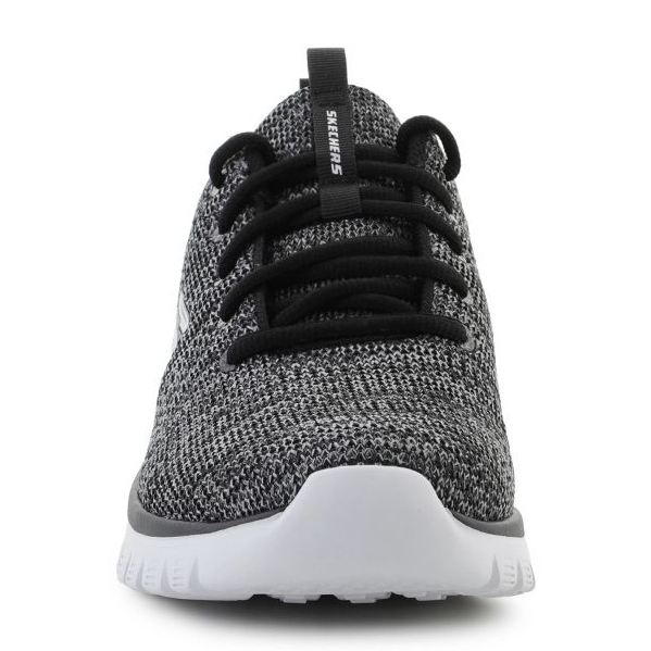 Skechers boty půvabné zkroucené Fortune m 12614-bkw černý 2
