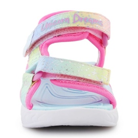 Sandály Skechers S-Lights Unicorn Dreams sandal-majestic Bliss Jr 302682n-PKMTT růžový 2
