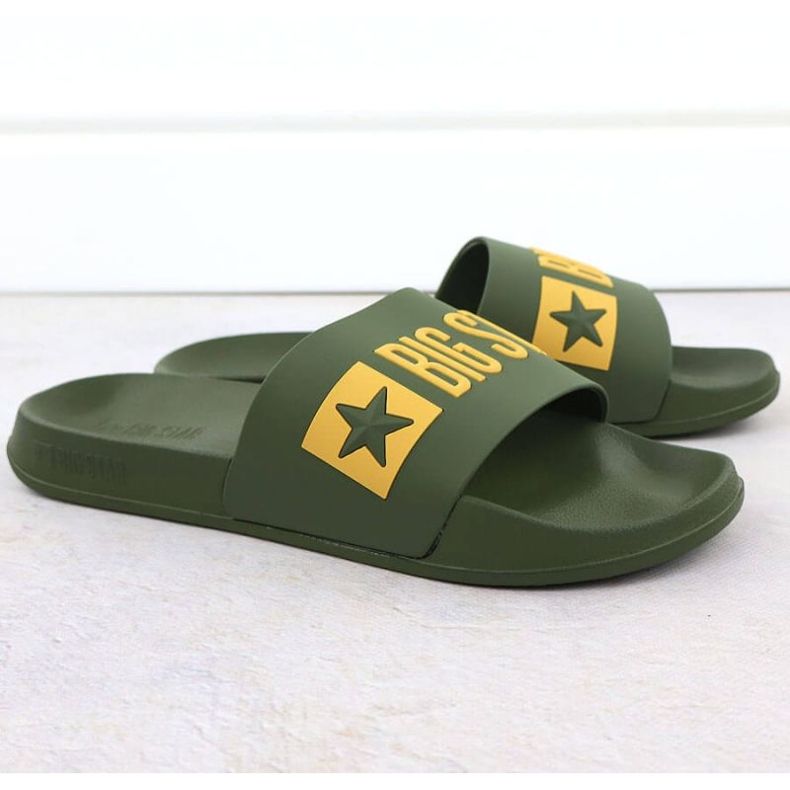 Big Star M SS174360 INT2150A FLIP -FLOPS zelený 1