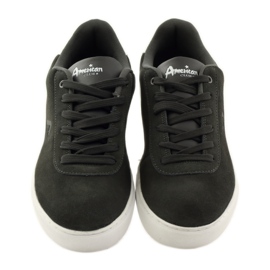 American Club Pánské sportovní boty, šedé 17003 kožené tenisky vícebarevný 4