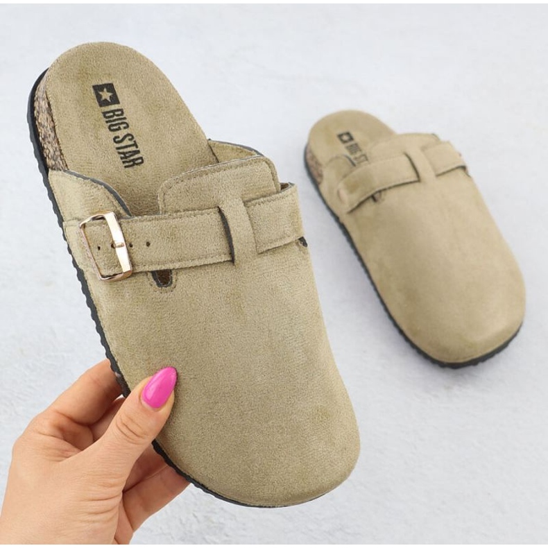 Big Star Suede Flip Flops in SS274738 Int2156B 1