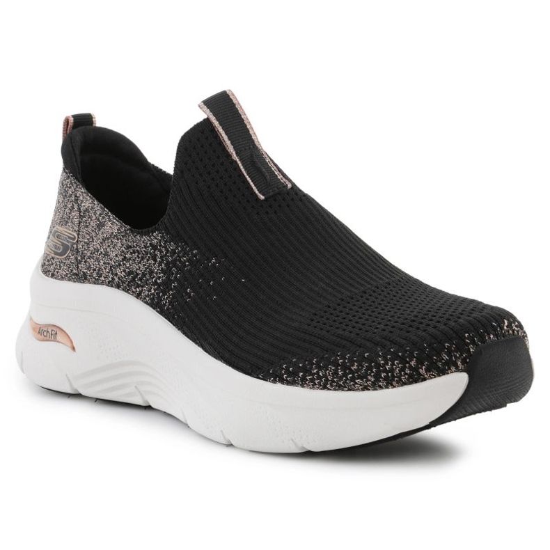 Skechers Skechers Arch Fit D'Ux - Gleimer Dust Shoes v roce 149689 -BKRG černá 1 Skechers Skechers Arch Fit D'Ux - Gleimer Dust Shoes v roce 149689 -BKRG černá 1