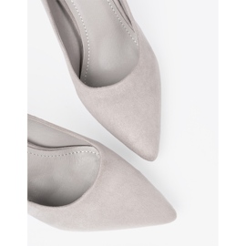 Seastar Klasické šedé vysoké podpatky šedá 1