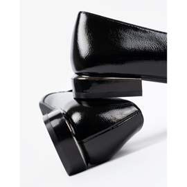 Vrhané mokasíny s dekorativní svorkou Sergio Leone černá 1