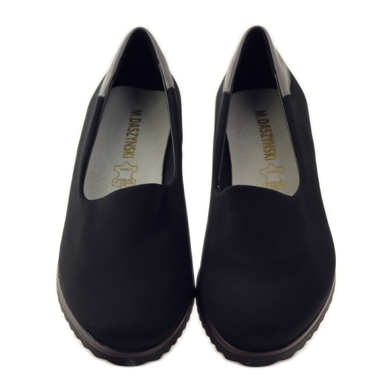 M.Daszyński Dámské lycrové boty Daszyński 1625 černá 4