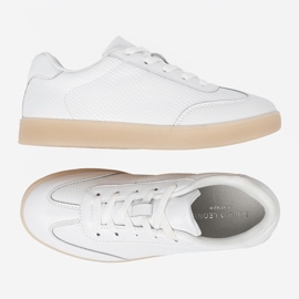 Sergio Leone Dámské bílé tenisky bílý 1 Sergio Leone Dámské bílé tenisky bílý 1