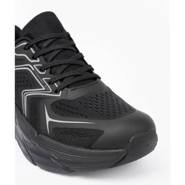 Shelvt Světle černá sportovní bota na tlusté podrážce McArthur 1