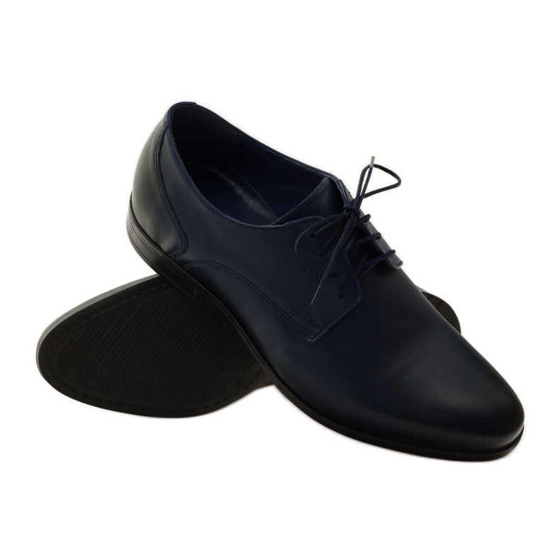 Pánské pantofle Brogues Nikopol 1628 námořnická modř 1