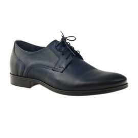 Pánské pantofle Brogues Nikopol 1628 námořnická modř 3