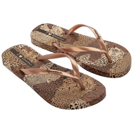 Ipanema Animal Flip -Flops in 83617ay384 hnědý 1