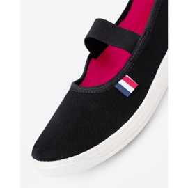 Shelvt Světle černé boty s flexibilním pásem černý 1