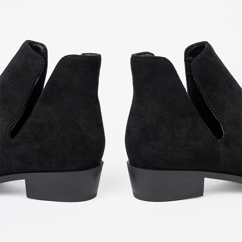 Seastar Černé boty s výřezy černý 1