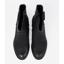 Seastar Otevřené černé boty černý 2