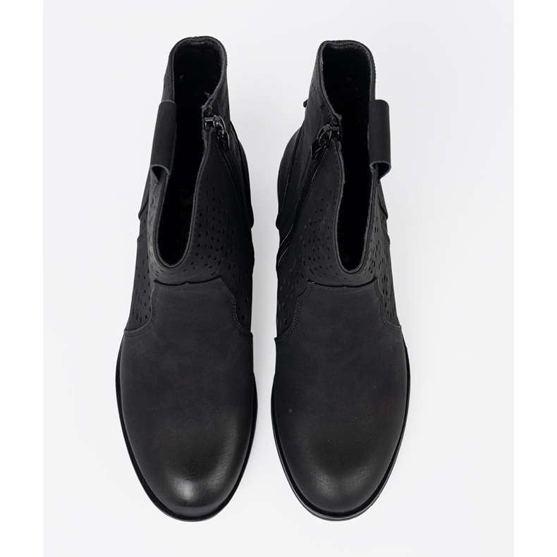 Seastar Otevřené černé boty černý 2